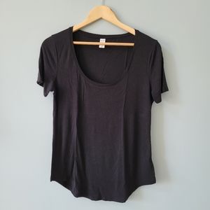Old Navy luxe oversized tshirt with scoop neck